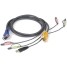 Iogear G2L5302U - keyboard / video / mouse / audio cable - 6 ft G2L5302U